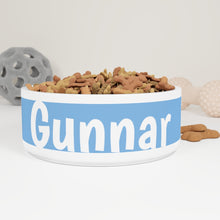 Load image into Gallery viewer, Custom Named Pet Bowl