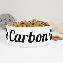 Load image into Gallery viewer, Custom Named Pet Bowl